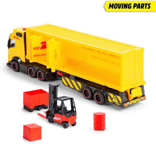 משאית DHL + מלגזה אורקולית ואביזרים