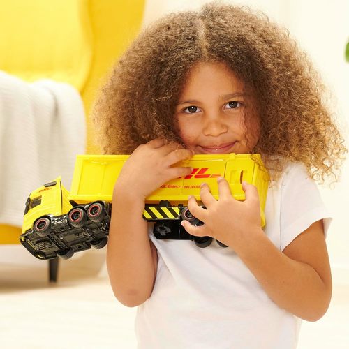משאית DHL + מלגזה אורקולית ואביזרים