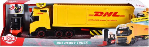משאית DHL + מלגזה אורקולית ואביזרים