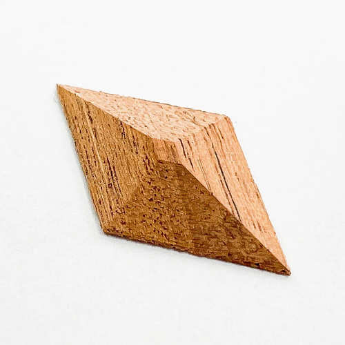Allparts LT-1843-000 Music City Bridge Cleatus Cleats Mahogany
