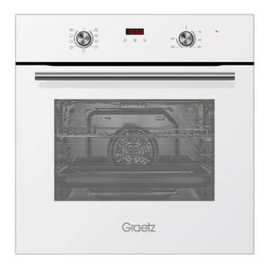תנור בנוי דיגיטלי 70 ליטר Graetz GRO-5871-W זכוכית לבנה