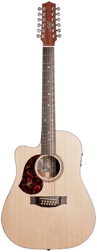 maton srs70c12-lh 12 strings amplified acoustic guitar