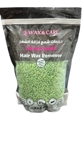 WAX CARE | פתיתי שעווה קשיחה | ירוק | מכיל 800 גרם |