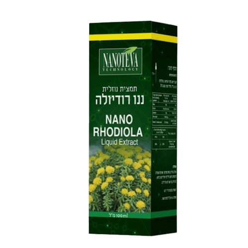 ננו רודיולה | תמצית נוזלית | מכיל 100 מ