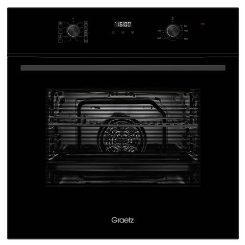תנור בנוי דיגיטלי 70 ליטר Graetz GRO-5870-B זכוכית שחורה