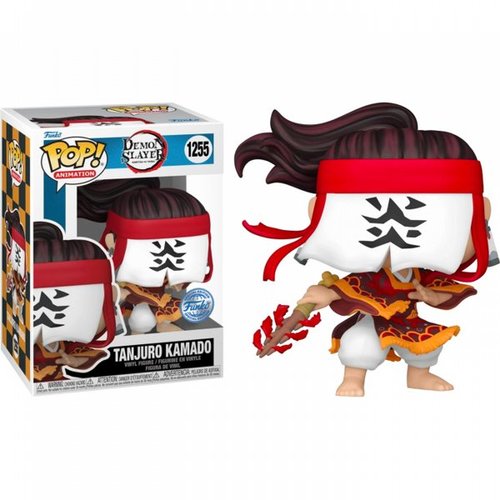 בובת פופ דימון סלייר טנג'ורו קמאדו | Funko Pop! Demon Slayer Tanjuro Kamado  Special Edition 1255