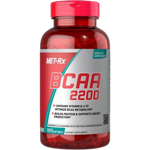 BCAA 2200 מטריקס - מכיל 180 טבליות מטריקס | MET-Rx