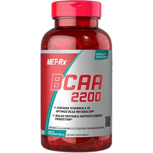 BCAA 2200 מטריקס - מכיל 180 טבליות מטריקס | MET-Rx