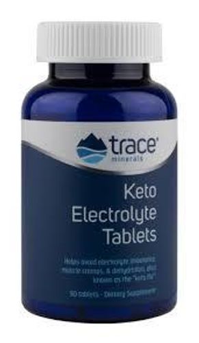 Keto Electrolytes- טבליות פורמולת אלקטרוליטים- TRACE MINERALS