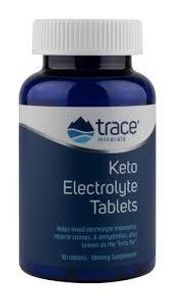 Keto Electrolytes- טבליות פורמולת אלקטרוליטים- TRACE MINERALS