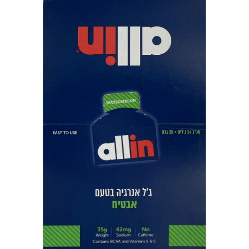 ג'ל אנרגיה בטעם אבטיח | מכיל 117 מ