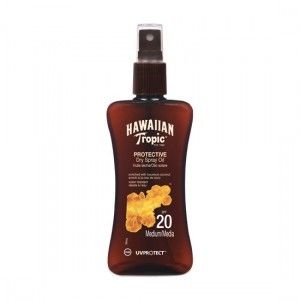 שמן יבש | בספריי | SPF20 | מכיל 200מ"ל Hawaiian Tropic