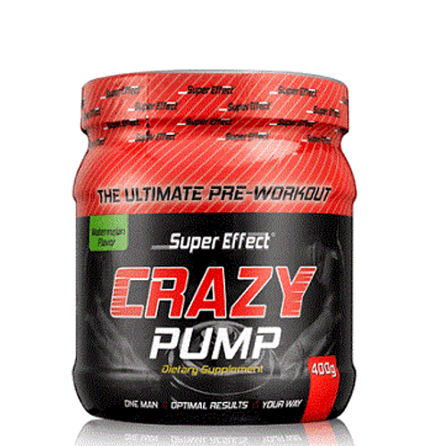 CRAZY PUMP קרייזי פאמפ בטעם אבטיח סופר אפקט - 400 גרם סופר אפקט | Super Effect