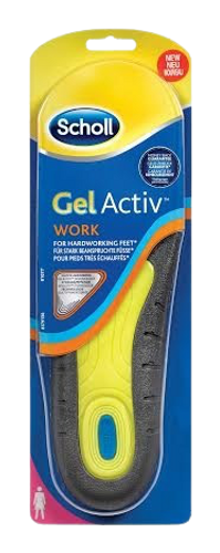 רפידות לנעלי עבודה | לנשים | Gel Activ | ד