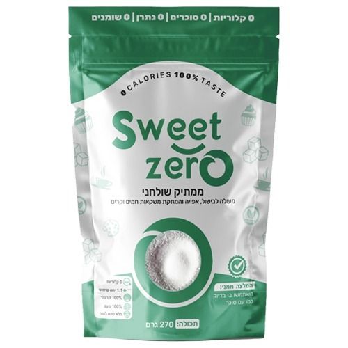 ממתיק שולחני | מכיל 270 גרם | סוויט זירו | SweetZero