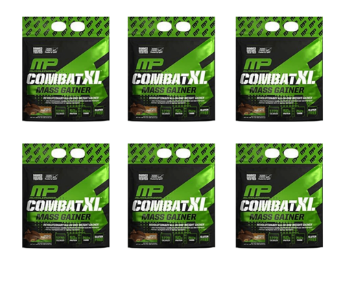 קומבט אקס אל מאס גיינר Combat XL Mass Gainer 5.44 KG | מבצע שישיה | מאסל פארם | MusclePharm