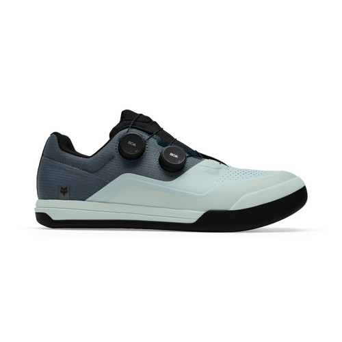 נעלי רכיבה פוקס פלאט תכלת - FOX UNION FLAT BOA SHOE V26