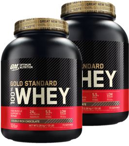 GOLD STANDARD 100% WHEY | 2.27 KG אופטימום | זוג | אופטימום נוטרישן | Optimum Nutrition