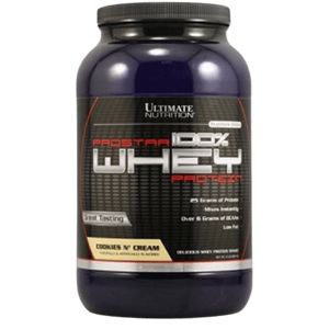 ULTIMATE NUTRITION - PROSTAR PROTEIN | אבקת חלבון פרו סטאר אולטימייט נוטרישן בטעם קרם עוגיות | 907 גר נוטרי קר | Nutri Care