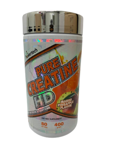 אבקת קריאטין - POWERTECH - PURE CREATINE HD- מנגו אננס פאוורטק | Powertech