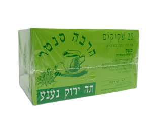 תה ירוק נענע - 25 שקיקים - הרבה סנטר