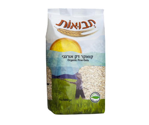 תבואות | קוואקר דק | אורגני | 500גרם
