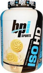 BPI - ISO HD Protein Powder | אבקת חלבון | בטעם עוגיית וניל | 2.170 ק"ג |  בי.פי.איי | BPI