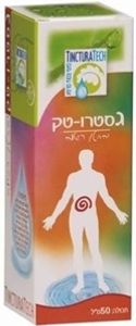 גסטרו טק | מכיל 50 מ"ל | תמצית צמחים |  טינקטורה טק | Tinctura Tech