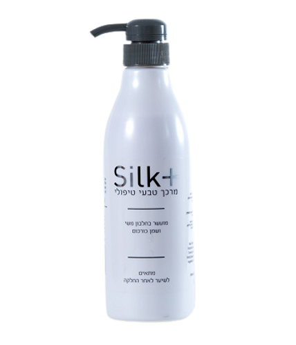Silk+ מרכך טבעי טיפולי | מכיל 500 מ