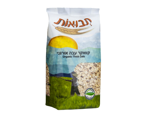 תבואות - קוואקר עבה אורגני