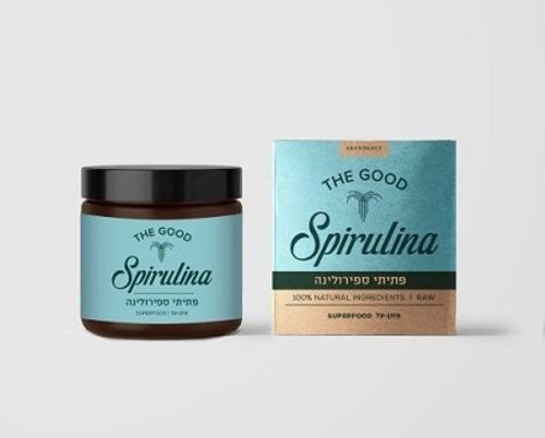 THE GOOD SPIRULINA הספירולינה הטובה פתיתי ספירולינה - 120 גרם