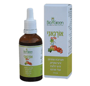 תערובת שמנים אורגאני פלוס | מכיל 50 מ"ל | ביו גרין | Bio Green