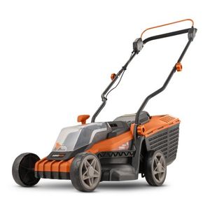 מכסחת דשא נטענת 340 מ"מ POWDPG75561 20V [ סוללה 4 אמפר + מטען מהיר ]