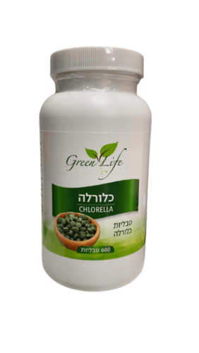 כלורלה - 600 טבליות כלורלה | גרין לייף גרין לייף | Green Life