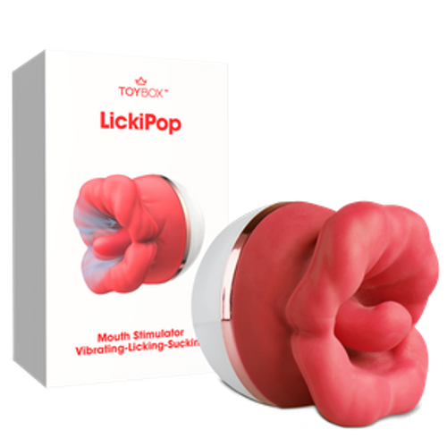 ויברטור חיצוני בצורת פה חושני Likipop