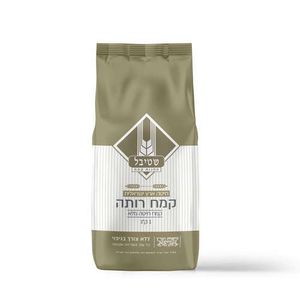 קמח רותה חיטה מלאה שטיבל 1 ק"ג בהיר מנופה