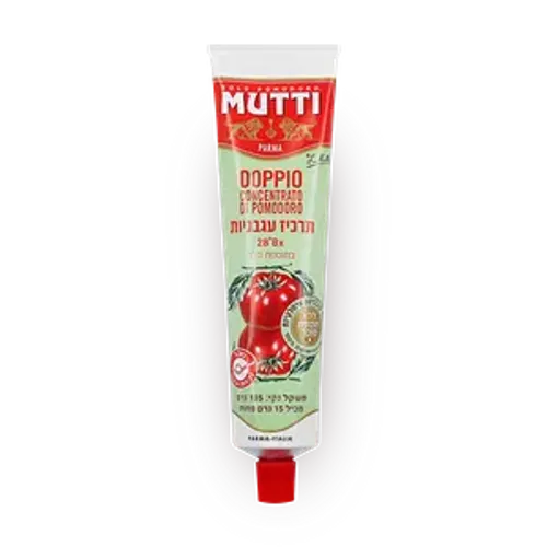 רסק בריכוז כפול תרכיז עגבניות