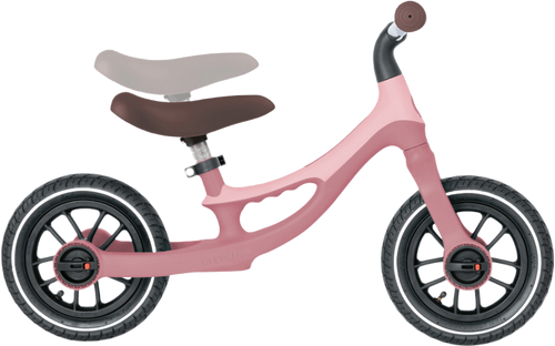 אופני איזון לילדים גלובר Globber Go Bike Elite Air ורוד פסטל