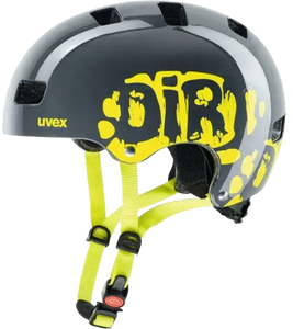 קסדה לאופניים UVEX KID 3 | צבע אפור צהוב