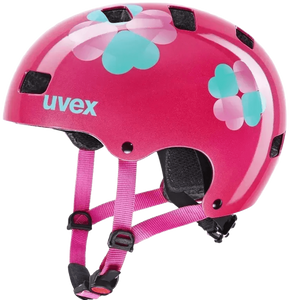 קסדה לאופניים UVEX KID 3 | צבע ורוד פרח