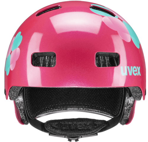 קסדה לאופניים UVEX KID 3 | צבע ורוד פרח