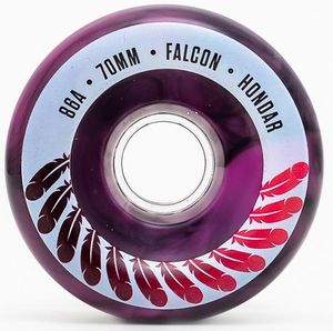 HONDAR FALCON WHEELS 70mmX31mm 86A PINK SET OF 4