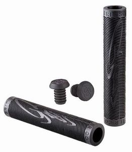 Grit Handlebar Grips 160mm Black