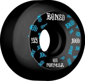 BONES OG Formula Skateboard Wheels 53mm V5 Sidecut 4pk