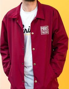 PARIS HIPSTER COACHES JACKET CARDINAL-XL