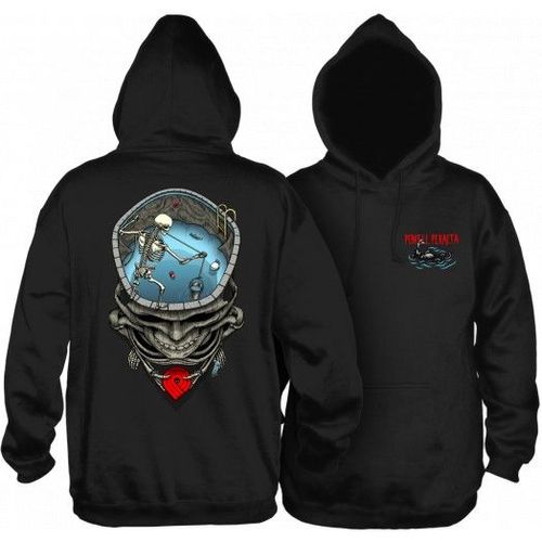 Powell Peralta Pro Mighty Pool Hooded Sweatshirt Black-S