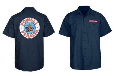 Powell-Peralta - Supreme Work Shirt Navy-S