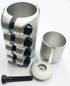 GRIT SCS CLAMPS 4 BOLTS - POLISHED