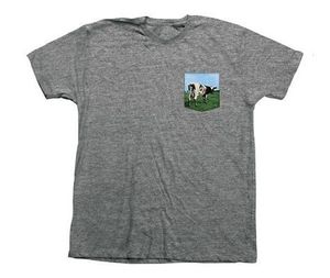 Habitat X Pink Floyd Atom Heart Mother Pocket Charcoal Heather-M