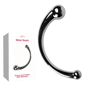 מסאז’ר מתכת יוקרתי לנקודת ה־G ולפרוסטטה Silver Touch